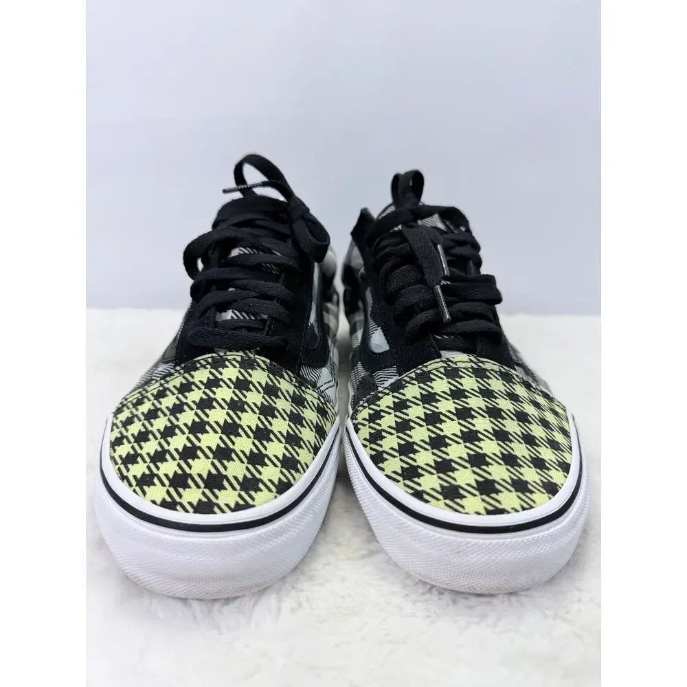 Vans Old Skool Plaid Houndstooth Buffalo Check Mens Size 10 Sneakers
